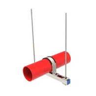 교량 프레임 포털 측면 종방향 지진 방지 지지대